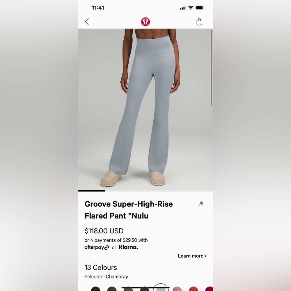 Bnwt groove flare